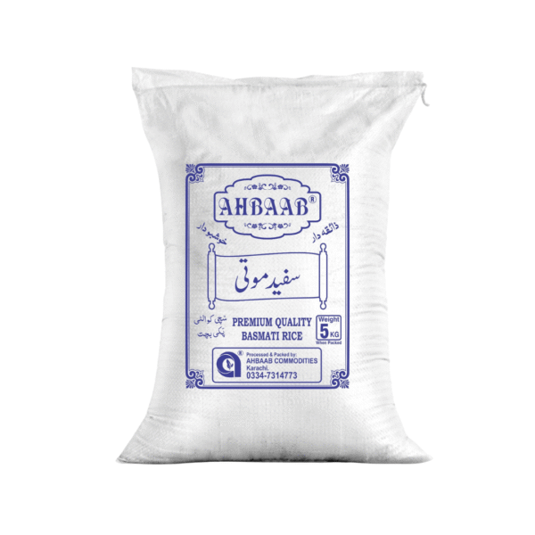 Safaid Moti Rice 5kg